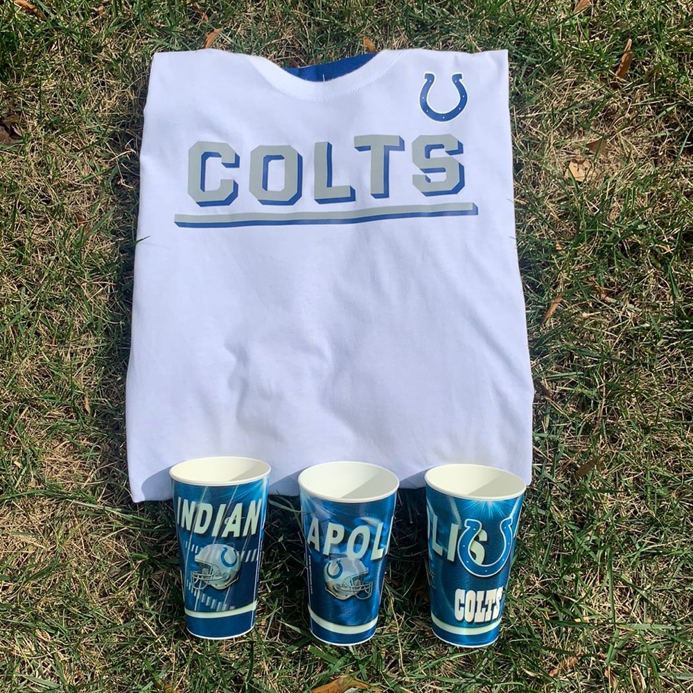 Dope Indianapolis Colts T-shirt & Cups 🔹🏈